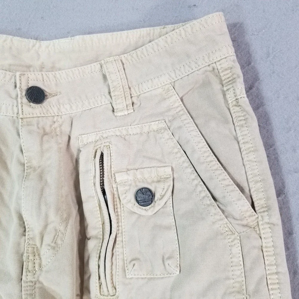 Streetwear Urban cargo pants men's 31x32 beige khaki hipster skate Y2K Hipster